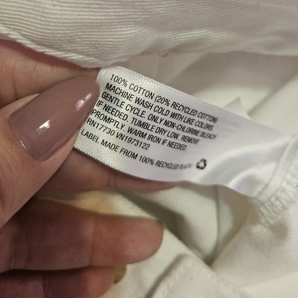 NEW Universal Thread High Rise White Utility Shorts - Picture 9 of 13